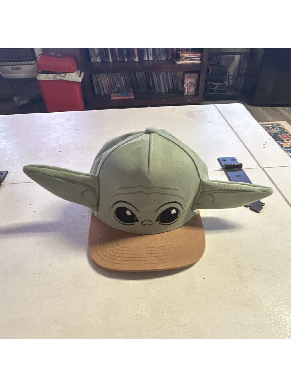 Star Wars Grogu The Child Green/Brown Adjustable Cap Hat w/ Ears